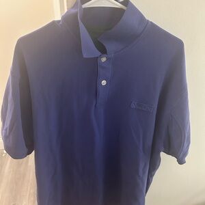 Orvis Men’s Polo Shirt Purple Short Sleeve Size XL Outdoor Casual